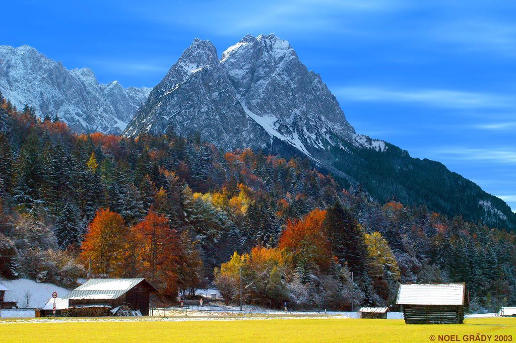 ガルミッシュ・パルテンキルヒェンLandhaus Alpenblickアパートメント エクステリア 写真